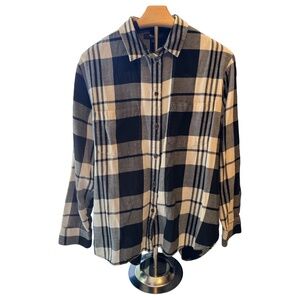 Flannel Oversized Ex-Boyfriend Shirt in Fuller Plaid | Madewell